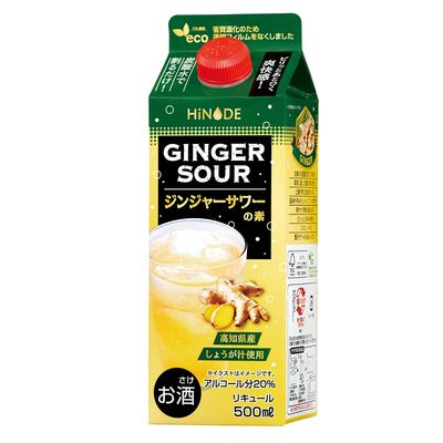 キング醸造（株） ＨｉＮＯＤＥジンジャーサワーの素５００ｍｌパック