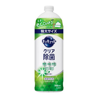 花王 キュキュット　クリア除菌　緑茶　つめかえ用700ml
