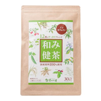 中根製茶株式会社 国産 12種ブレンド 健康茶 和み健茶 3g×30包入 ティーバッグ