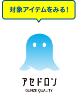 対象アイテムをみる！